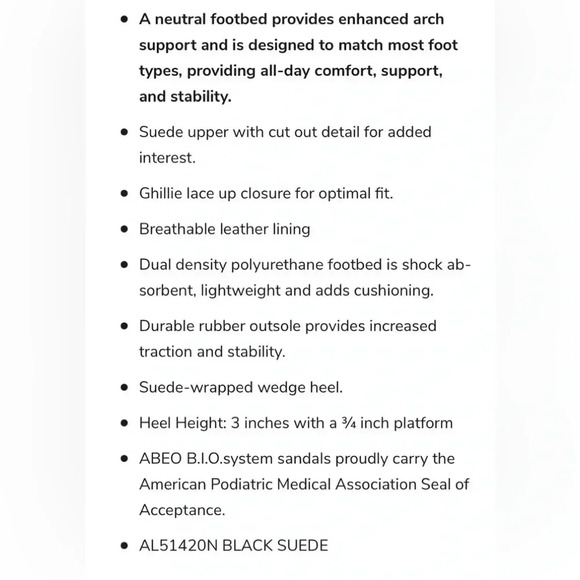 ABEO B.I.O. System | Lilia Lace  -Up Sandals - Picture 8 of 10